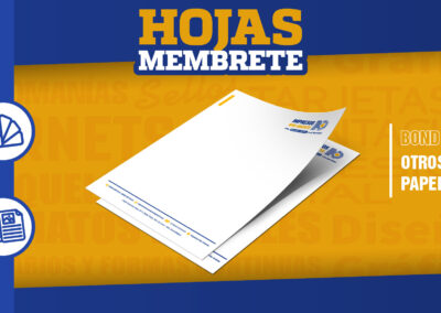 Hojas Membretes