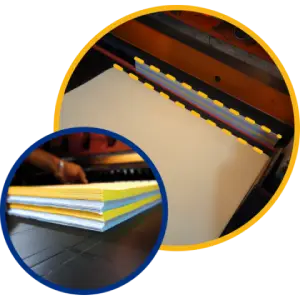 Guillotina para cortes de papel